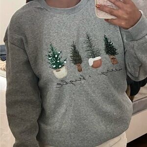 MERRY AND BRIGHT SWEATSHIRT